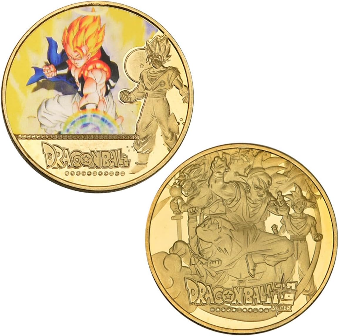 Moneda dorada Dragon Ball Z