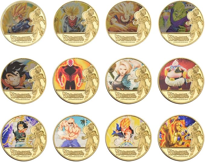 Moneda dorada Dragon Ball Z