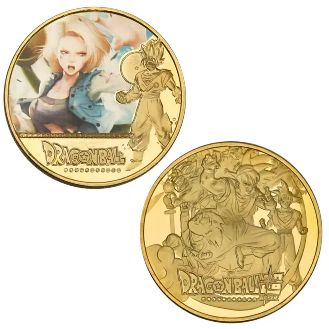 Moneda dorada Dragon Ball Z