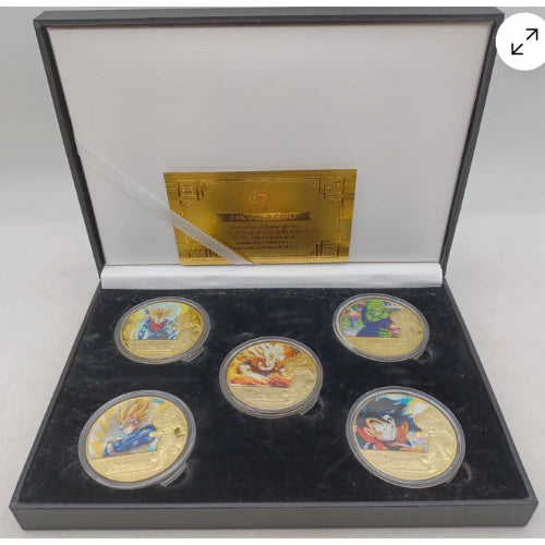 Moneda dorada Dragon Ball Z