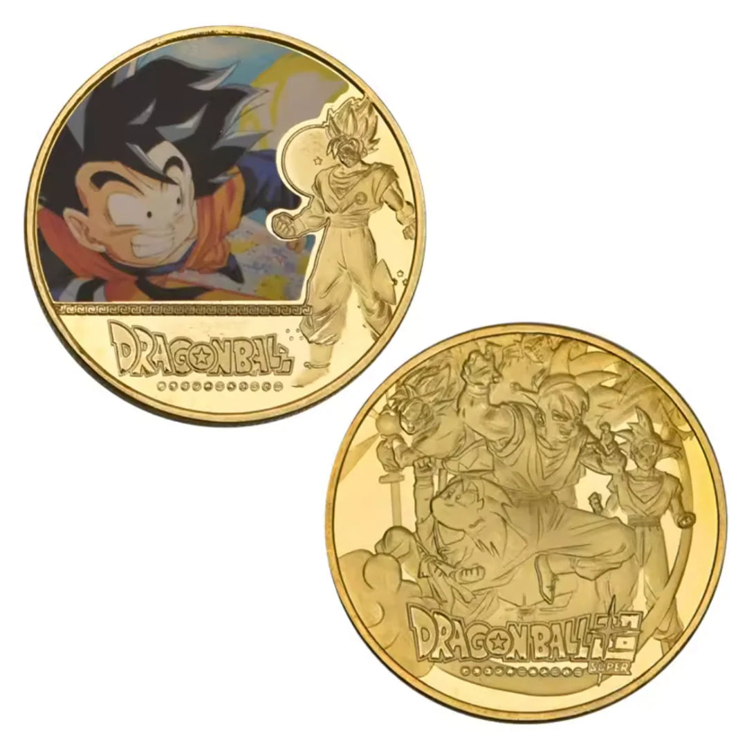 Moneda dorada Dragon Ball Z