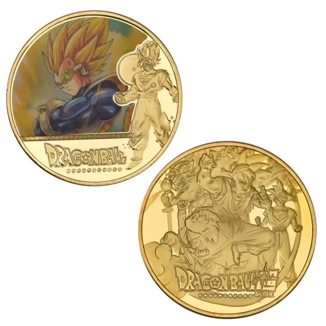 Moneda dorada Dragon Ball Z